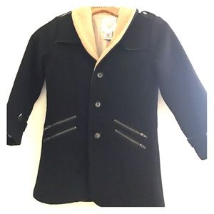 Tom&Drew boys wool dress coat, size 5